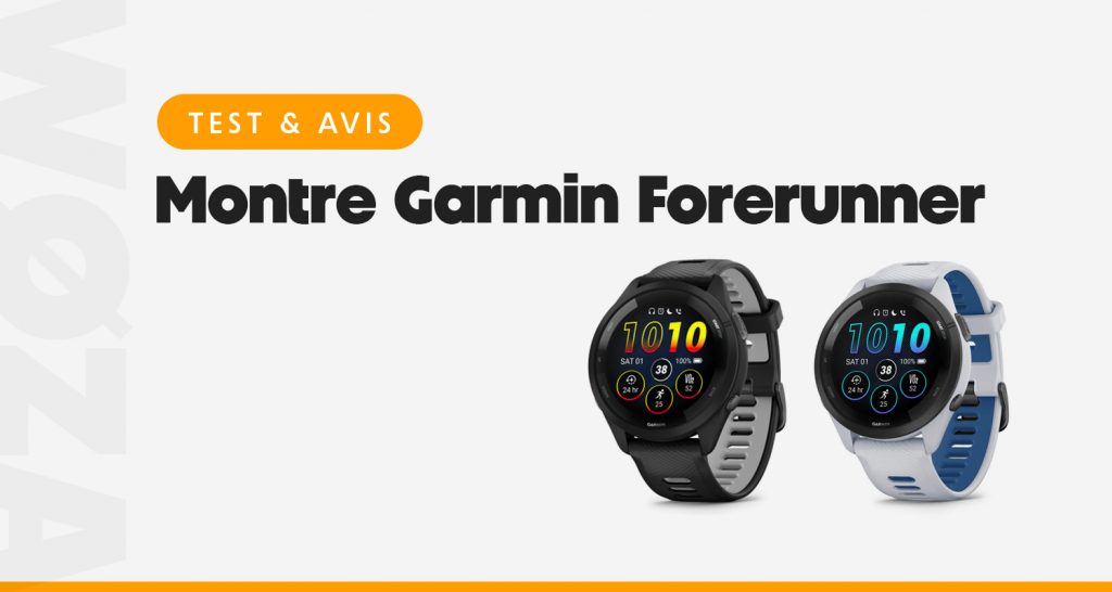 Test et avis montre Garmin Forerunner 265