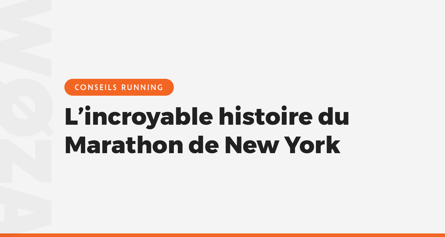 L’incroyable histoire du Marathon de New York