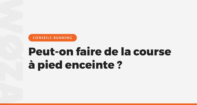 peut-on faire de la course à pied enceinte ?