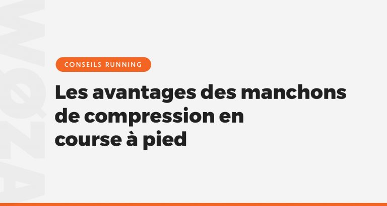 Les avantages des manchons de compression en course à pied