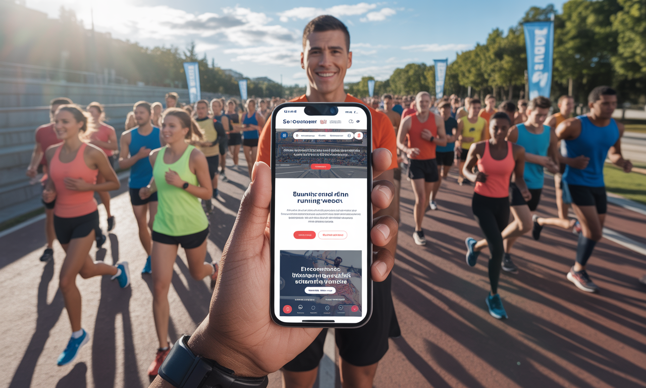 Comment vendre son site internet sur la course à pied ?