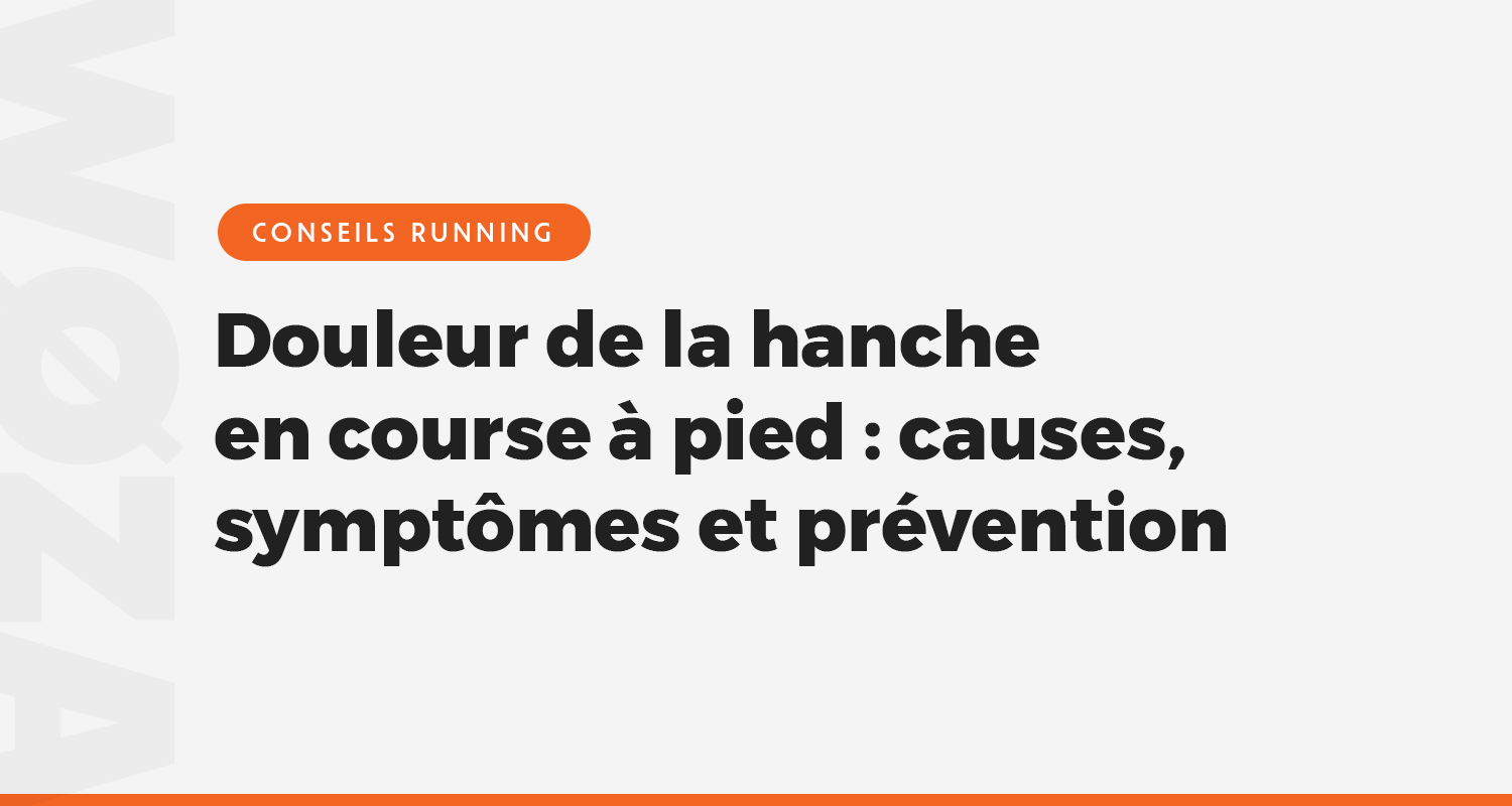 Douleur de la hanche en course à pied