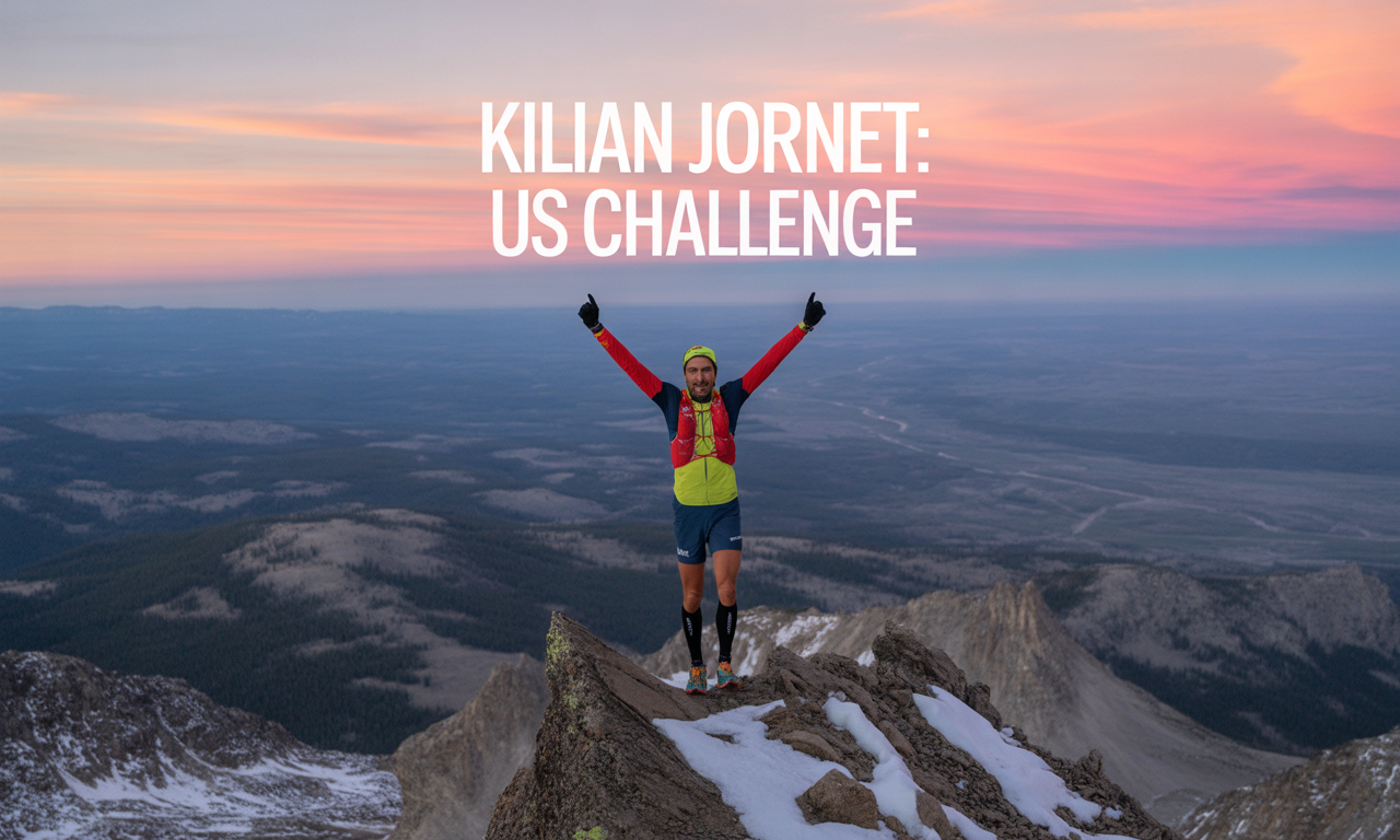 Kilian Jornet annonce un nouveau défi de course à travers les Etats-Unis