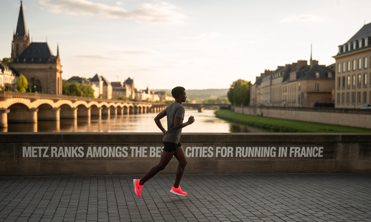 Metz se classe parmi les meilleures villes pour le running en France