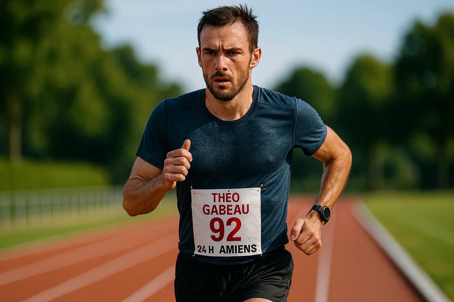 Théo Gabeau relève le défi des 24 heures de course à Amiens