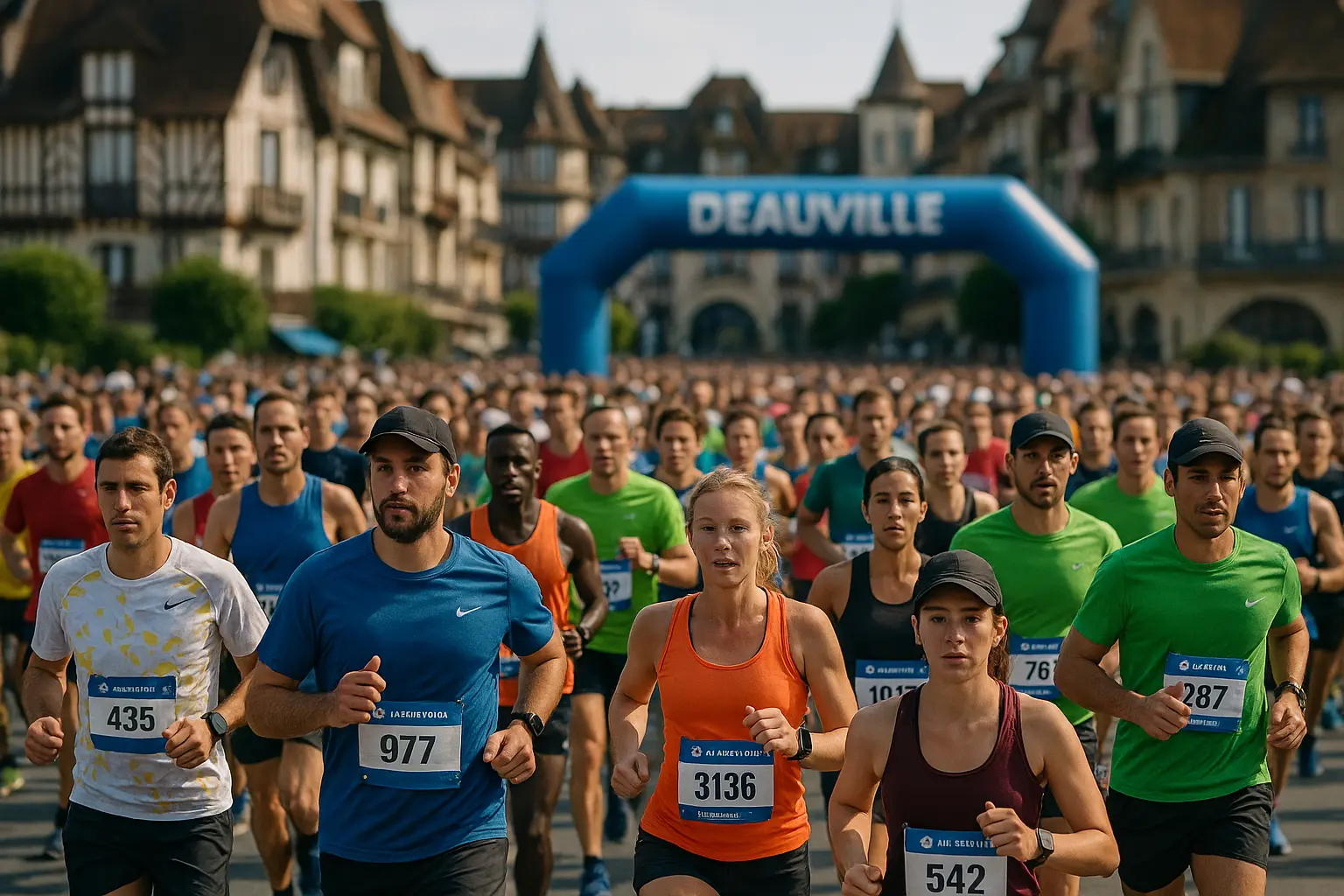 Record battu à Deauville : le marathon international attire plus de 16 000 participants